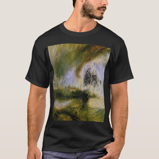 william turner - sneeuwstorm t-shirt (Voorkant)