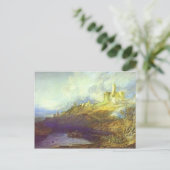 William Turner-Storm Nadering bij SunSet Briefkaart (Staand voorkant)