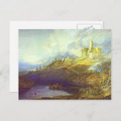 William Turner-Storm Nadering bij SunSet Briefkaart (Voorkant / Achterkant)