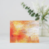 William Turner Sun zet een meer Romanticisme in de Briefkaart (Staand voorkant)