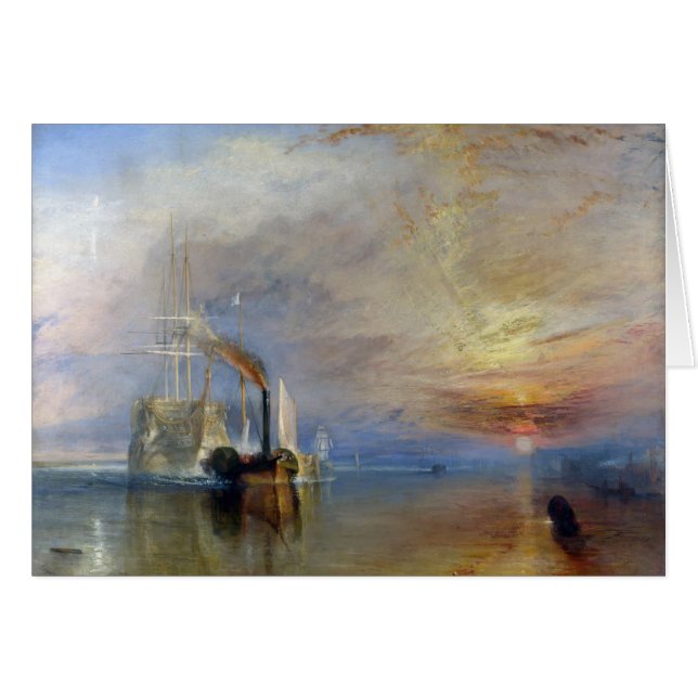 William Turner: Temeraire naar laatste aanlegplaat (Voorkant Horizontaal)