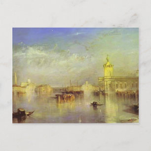 William Turner- The Dogana, San Giorgio, Citella Briefkaart