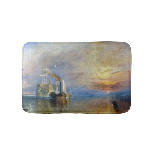 William Turner - The Fighting Temeraire Badmat (Voorkant)