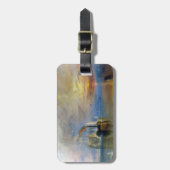 William Turner - The Fighting Temeraire Bagagelabel (Voorkant verticaal)