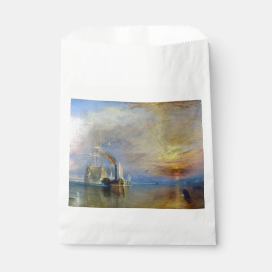 William Turner - The Fighting Temeraire Bedankzakje (Voorkant)