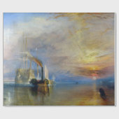 William Turner - The Fighting Temeraire Cadeaupapier (Vlak)