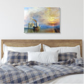 William Turner - The Fighting Temeraire Canvas Afdruk (Insitu (Slaapkamer))