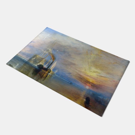 William Turner - The Fighting Temeraire Deurmat (Schuin)