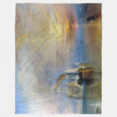 William Turner - The Fighting Temeraire Fleece Deken (Voorkant)