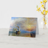 William Turner - The Fighting Temeraire Kaart (Gele Bloem)