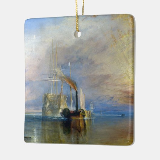 William Turner - The Fighting Temeraire Keramisch Ornament (Links)