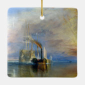 William Turner - The Fighting Temeraire Keramisch Ornament (Achterkant)