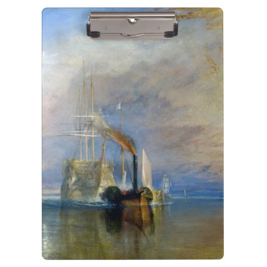 William Turner - The Fighting Temeraire Klembord (Voorkant)
