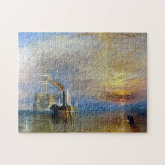 William Turner - The Fighting Temeraire Legpuzzel (Horizontaal)