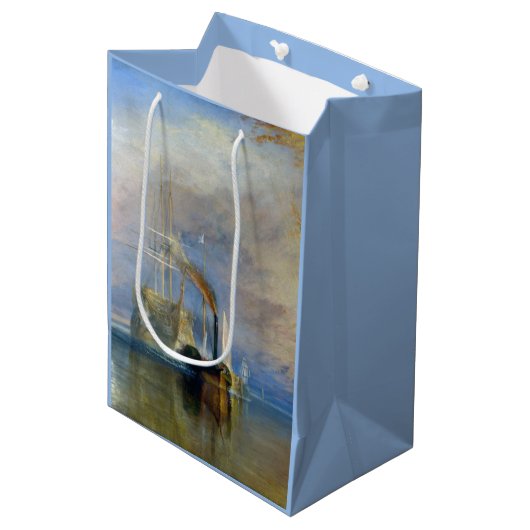 William Turner - The Fighting Temeraire Medium Cadeauzakje (Voorkant Gekanteld)