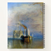 William Turner - The Fighting Temeraire Notitieboek (Achterkant)