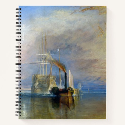 William Turner - The Fighting Temeraire Notitieboek (Voorkant)