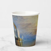 William Turner - The Fighting Temeraire Papieren Bekers (Links)