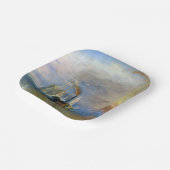 William Turner - The Fighting Temeraire Papieren Bordje (Gebogen)