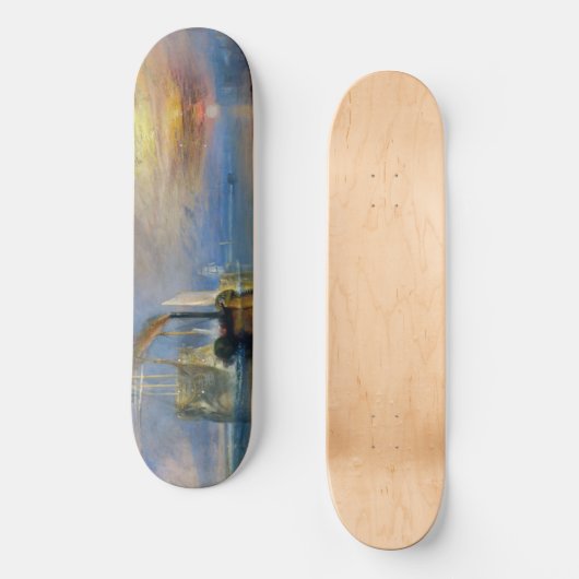 William Turner - The Fighting Temeraire Persoonlijk Skateboard (Voorkant)
