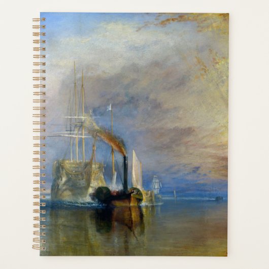 William Turner - The Fighting Temeraire Planner (Voorkant)