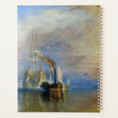 William Turner - The Fighting Temeraire Planner (Achterkant)