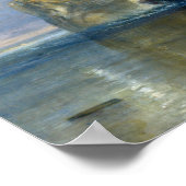 William Turner - The Fighting Temeraire Poster (Hoek)