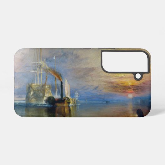 William Turner - The Fighting Temeraire Samsung Galaxy Hoesje (Achterkant horizontaal)