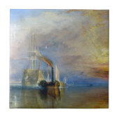William Turner - The Fighting Temeraire Tegeltje (Voorkant)