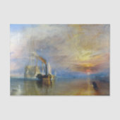 William Turner - The Fighting Temeraire Tissuepapier (Voorkant)
