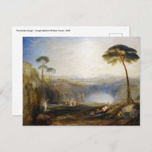 William Turner - The Golden Bough Briefkaart (Voorkant / Achterkant)