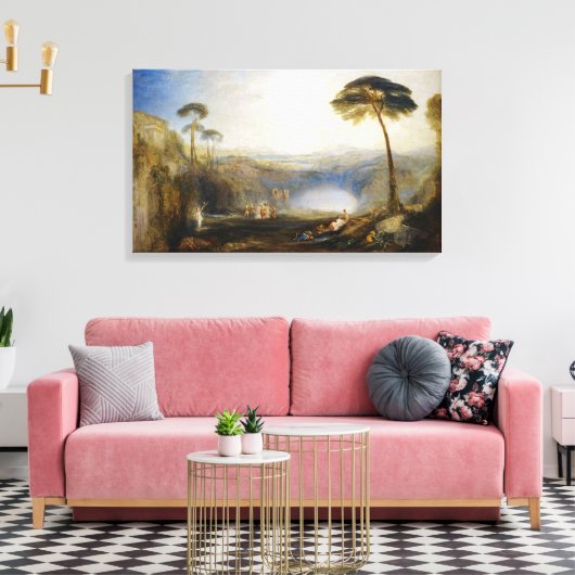 William Turner - The Golden Bough Canvas Afdruk (Insitu (Woonkamer))