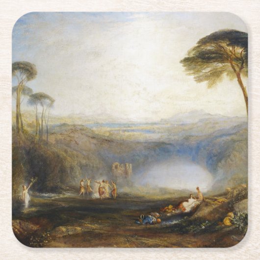 William Turner - The Golden Bough Kartonnen Onderzetters (Voorkant)