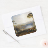 William Turner - The Golden Bough Vierkante Sticker (Envelop)