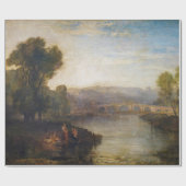 William Turner - Uitzicht van Richmond Hill en Bri Cadeaupapier (Vlak)
