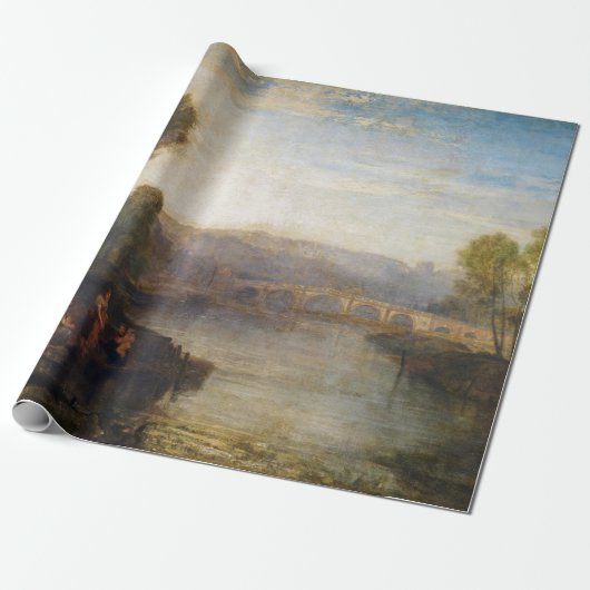 William Turner - Uitzicht van Richmond Hill en Bri Cadeaupapier (Uitgerold)