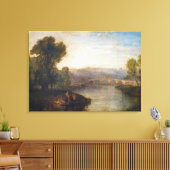 William Turner - Uitzicht van Richmond Hill en Bri Canvas Afdruk (Insitu (Woonkamer))