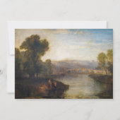 William Turner - Uitzicht van Richmond Hill en Bri Kaart (Voorkant)