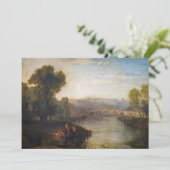 William Turner - Uitzicht van Richmond Hill en Bri Kaart (Staand voorkant)