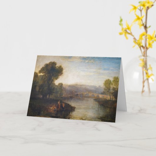 William Turner - Uitzicht van Richmond Hill en Bri Kaart (Gele Bloem)