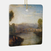 William Turner - Uitzicht van Richmond Hill en Bri Keramisch Ornament (Rechts)