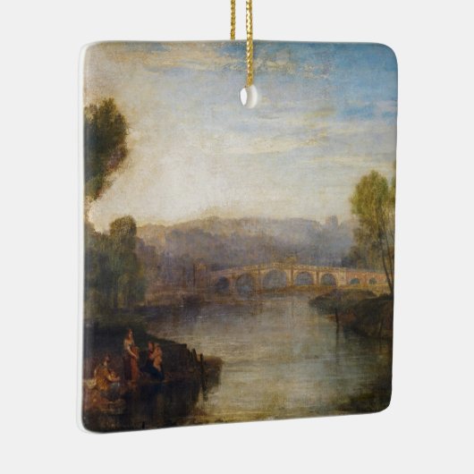 William Turner - Uitzicht van Richmond Hill en Bri Keramisch Ornament (Rechts)