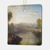 William Turner - Uitzicht van Richmond Hill en Bri Keramisch Ornament (Links)