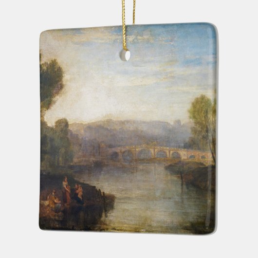 William Turner - Uitzicht van Richmond Hill en Bri Keramisch Ornament (Links)