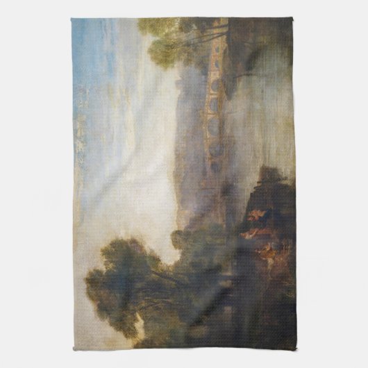 William Turner - Uitzicht van Richmond Hill en Bri Theedoek (Verticaal)