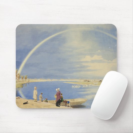 William Turner van Oxford - An April Shower Muismat (Met muis)