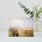 William Turner - Venetiaanse kade, Dogepaleis Briefkaart (Staand voorkant)