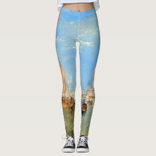 William Turner - Venetië, de Dogana en San Giorgio Leggings