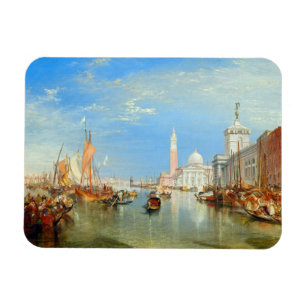 William Turner - Venetië, de Dogana en San Giorgio Magneet