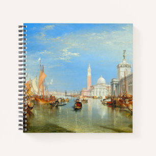 William Turner - Venetië, de Dogana en San Giorgio Notitieboek